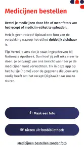 Nationale Apotheek screenshot