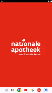 Nationale Apotheek screenshot