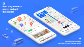 NAVER Maps, Navigation screenshot