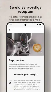Nespresso Smart screenshot