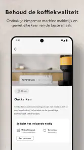 Nespresso Smart screenshot