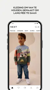 Next: mode en woonaccessoires screenshot