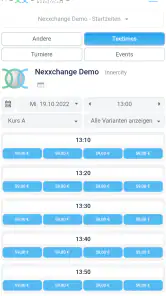 Nexxchange Golf screenshot