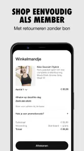 Nike: Sportswear shoppen screenshot
