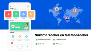 Nummerlocatie: Call Locator screenshot