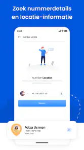 Nummerlocatie: Call Locator screenshot