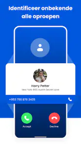 Nummerlocatie: Call Locator screenshot