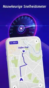 Offline kaarten, GPS screenshot