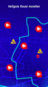 Offline kaarten, GPS screenshot