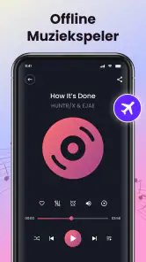 Offline muziekspeler screenshot