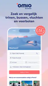 Omio: Bus, Trein & Vluchten screenshot