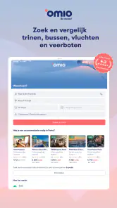 Omio: Bus, Trein & Vluchten screenshot