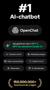 Open Chat - AI bot-applicatie screenshot