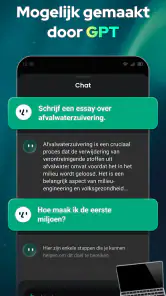 Open Chat - AI bot-applicatie screenshot