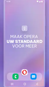 Opera-browser met AI screenshot