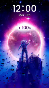 Oplaadanimatie voor batterij screenshot