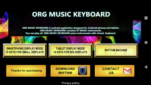 ORG Music Keyboard Simulator 2
