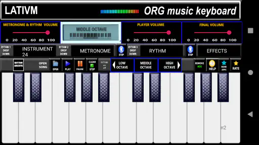 ORG Music Keyboard Simulator 4