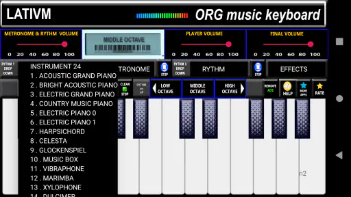 ORG Music Keyboard Simulator 6