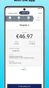 PACE Drive: vind benzine screenshot