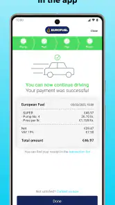 PACE Drive: vind benzine screenshot
