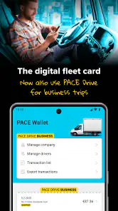 PACE Drive: vind benzine screenshot
