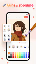 Paint Color Anime: Color Photo 1
