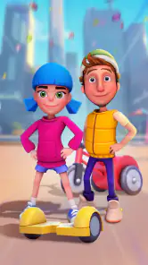 Paper Boy Race: ren spelletjes screenshot