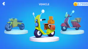 Paper Boy Race: ren spelletjes screenshot