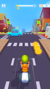 Paper Boy Race: ren spelletjes screenshot