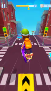 Paper Boy Race: ren spelletjes screenshot