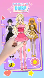 Paper Doll Diary: Dress Up DIY 1