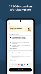 Pasfoto voor Paspoort en ID screenshot