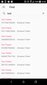 Paylogic Scanning screenshot