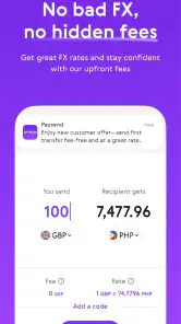 Paysend: Simple Money Transfer screenshot