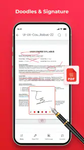 PDF-lezer: Documenteditor screenshot