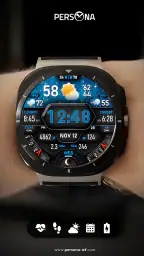 PER017 Digital Watch Face 6