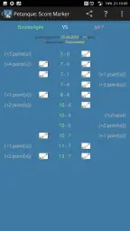 Petanque: Score Marker 7