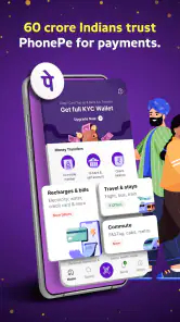 PhonePe UPI, Payment, Recharge screenshot