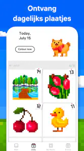 Pixel Art - Kleuren op nummer screenshot