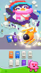 Pixel Drop: Bus Puzzle 4