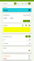 PloegenDienst agenda (FlexR) 6