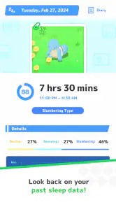 Pokémon Sleep screenshot