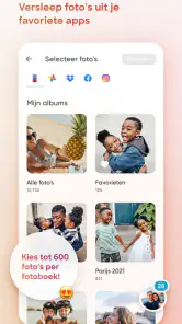 Popsa | Druk je foto's af screenshot