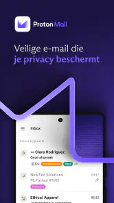 Proton Mail: Versleutelde mail screenshot