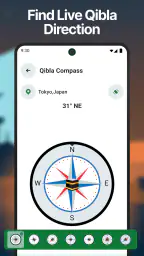 Qibla Compass: Mecca Finder 8