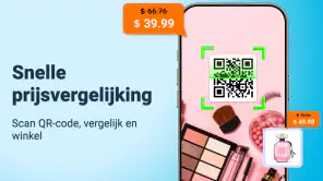 QR-code- en barcodescanner screenshot