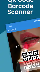 QR-codelezer en –generator screenshot