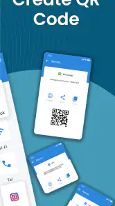 QR-codelezer en –generator screenshot