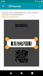 QR- en barcodescanner Pro 5